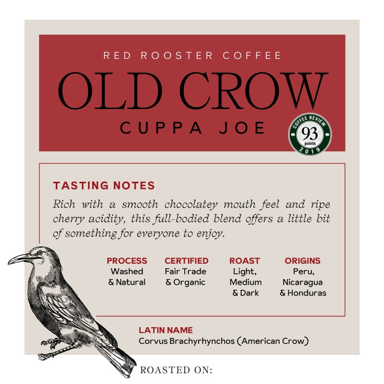 Organic Old Crow Cuppa Joe - Image 5