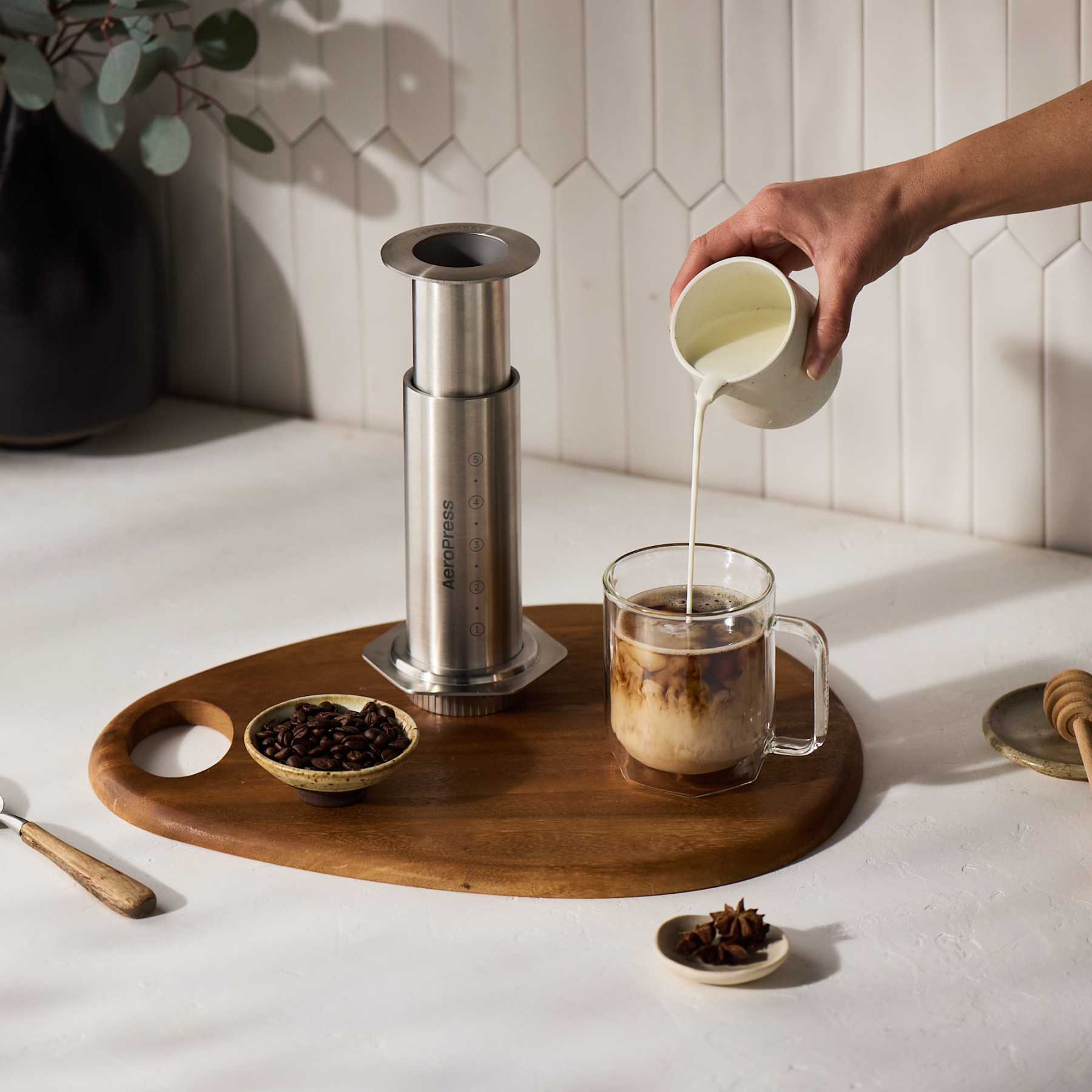 AeroPress Stainless Steel Flow Control Cap - Standard - Image 4