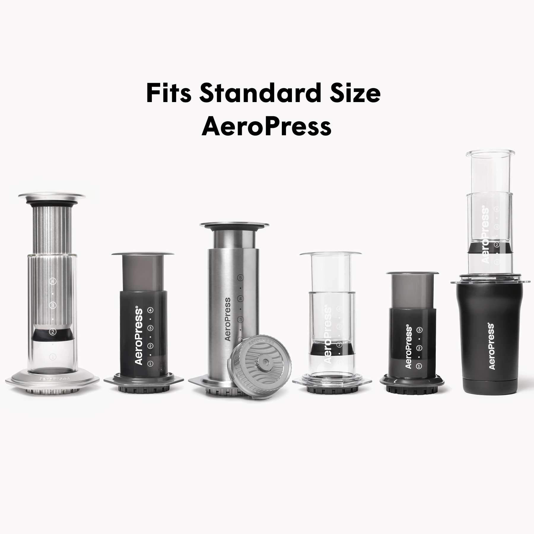 AeroPress Stainless Steel Flow Control Cap - Standard - Image 6