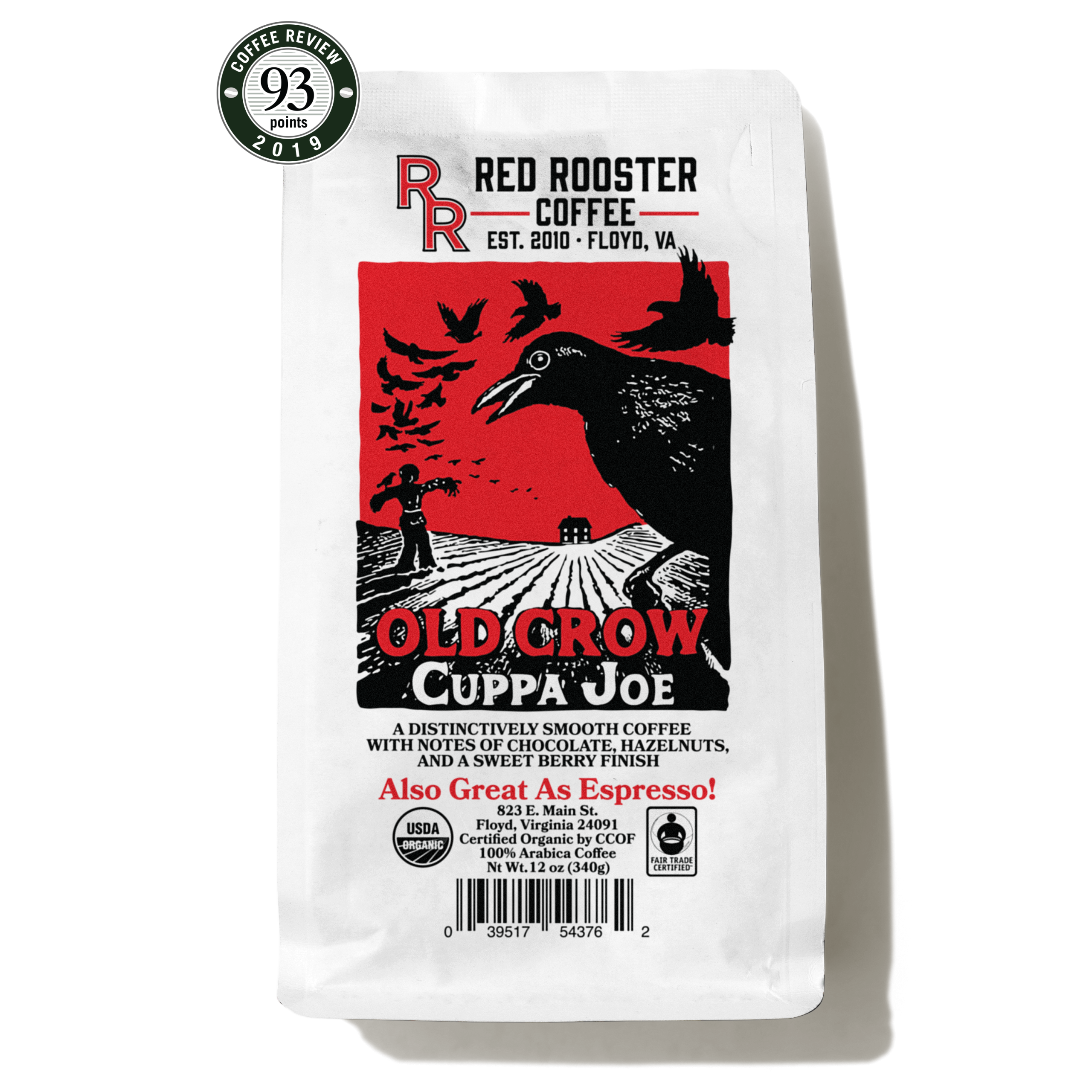 Organic Old Crow Cuppa Joe